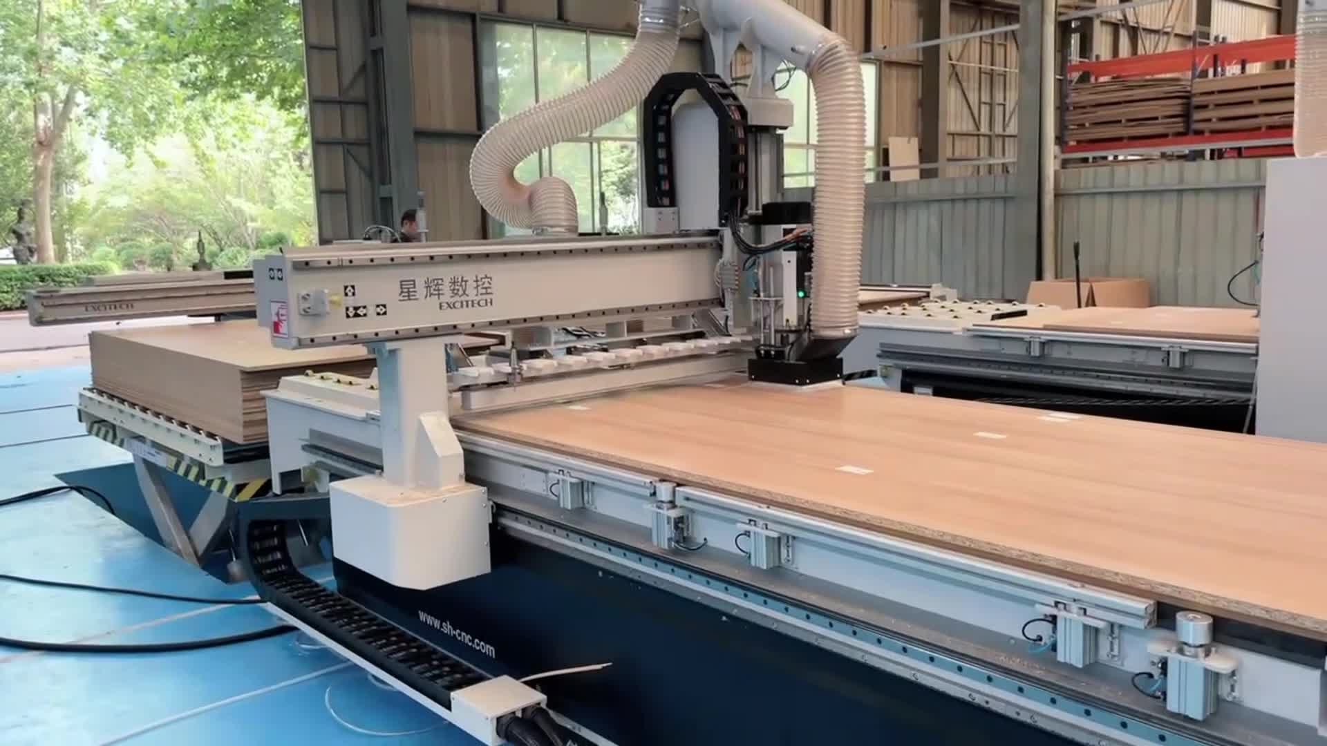 Zažijte bezprašné řezací centrum a postavte si svou továrnu na nábytek!