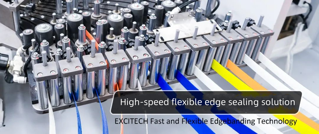Rychlá a flexibilní technologie olepování hran EXCITECH.