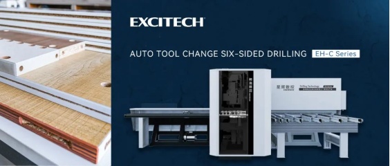 ExciTech EH-C šestistranný vrtný stroj Automatické změny nástroje.