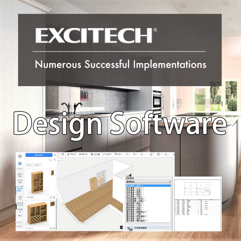 EXCITECH Design softwarové řešení